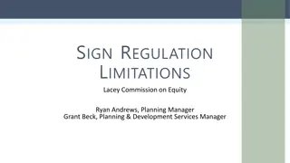 Sign Regulation and First Amendment Protections Overview