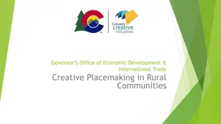 Rural Creative Placemaking Initiatives and Success in Trinidad