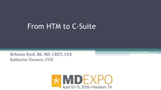 Transitioning from HTM to C-Suite: Insights and Expertise