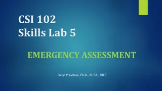 Emergency Assessment Guide for Medical Professionals