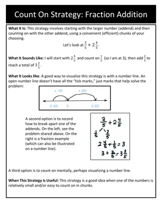 Efficient Strategies for Fraction and Decimal Addition and Subtraction