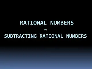 Understanding Rational Numbers: Subtracting Tips and Examples