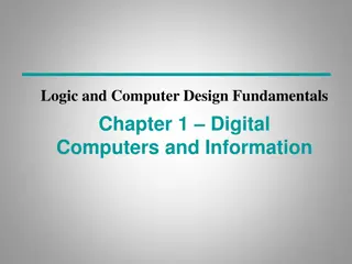 Digital Computers and Information Representation Fundamentals