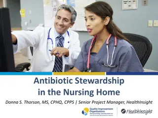 Antibiotic Stewardship in Nursing Homes