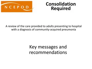 Review of Care for Adults with Community-Acquired Pneumonia