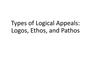 Three Types of Logical Appeals: Logos, Ethos, and Pathos