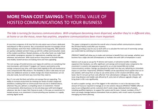 Unlocking Total Value with Hosted Communications for Your Business