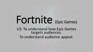 Understanding Audience Appeal and Engagement in Fortnite Gaming