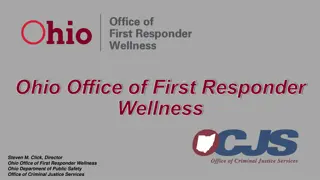 Ohio Office of First Responder Wellness Training Opportunities