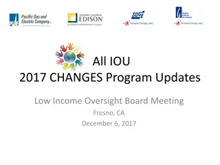 Changes Programs and Trends in Utility Companies - December Updates