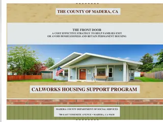 Cost-Effective Strategies to Combat Homelessness in Madera County, CA