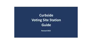 Curbside Voting Procedures and Guidelines 2023