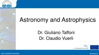 Astronomy and Astrophysics with EGI-InSPIRE