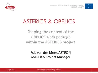 Advancing Astronomy Research with ASTERICS Project