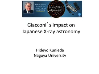 Riccardo Giacconi's Impact on Japanese X-ray Astronomy