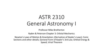 Orbital Dynamics: From Newton's Laws to Kepler's Laws