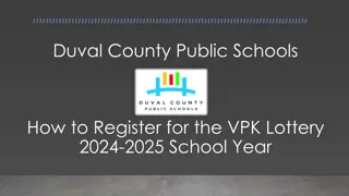 How to Register for Duval County Public Schools VPK Lottery 2024-2025