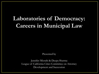 Careers in Municipal Law: Pathways and Specializations