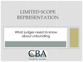 Limited Scope Representation in Legal Matters