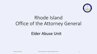 Understanding Elder Abuse and Prevention Efforts in Rhode Island