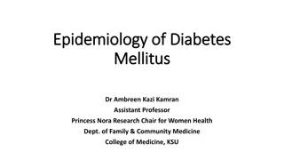 Overview of Diabetes Mellitus: Types, Diagnosis, and Epidemiology