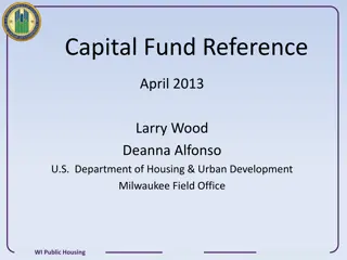 Public Housing Capital Fund Management Guidelines