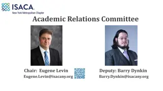 Academic Relations Committee and Student Club Presidents Overview