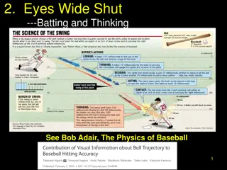 The Impact of Vision on Batting Performance in Baseball