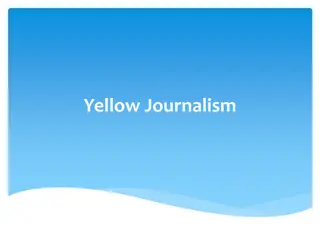 The Legacy of Yellow Journalism: Joseph Pulitzer and the New Era of Press