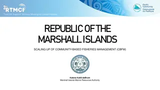 Community-Based Fisheries Management in the Republic of the Marshall Islands