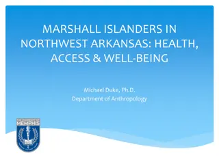 Challenges Faced by Marshall Islanders in Northwest Arkansas: Health and Well-being