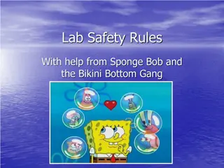 Lab Safety Rules with SpongeBob and Bikini Bottom Gang