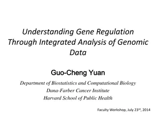 Insights into Gene Regulation through Genomic Data Analysis