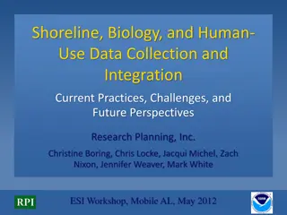 Current Practices and Future Perspectives in Shoreline Biology Data Collection