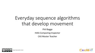 Everyday Movement Sequences for Physical Computing Activities