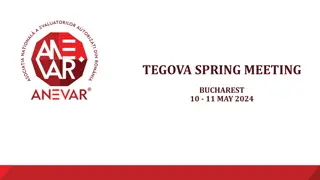 TEGoVA Spring Meeting in Bucharest - May 10-11, 2024