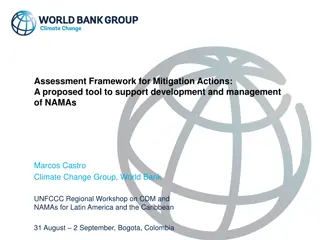 Assessment Framework for Mitigation Actions: A Tool for NAMA Development