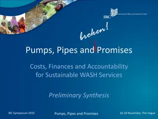 Challenges in Financing Sustainable WASH Services