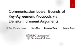 Communication Lower Bounds of Key-Agreement Protocols