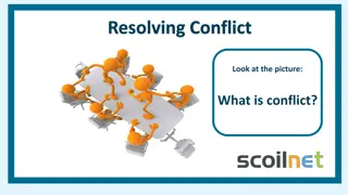 Conflict and Resolving Disputes in Classroom Settings