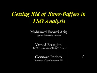 Tackling Store Buffers in TSO Analysis