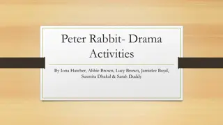 Peter Rabbit Drama Activities: A Tale of Mischievous Adventures