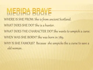 Brave Hunter from Ancient Scotland