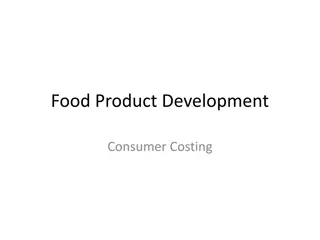 Food Product Development and Costing