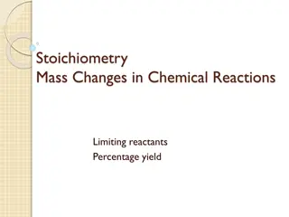 Stoichiometry in Chemical Reactions