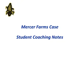 Mercer Farms Case Study Analysis: Corn Planting Decision