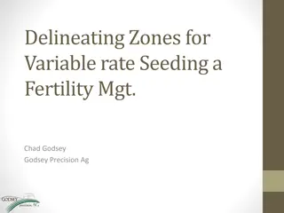 Precision Agriculture Techniques for Variable Rate Seeding