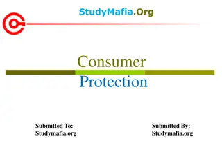 The Consumer Protection Act of 1986: A Comprehensive Overview