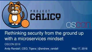 Rethinking Security from the Ground Up with a Microservices Mindset