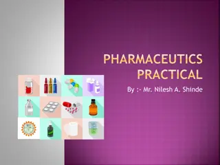 Practical Guide to Pharmaceutics Experiments by Mr. Nilesh A. Shinde